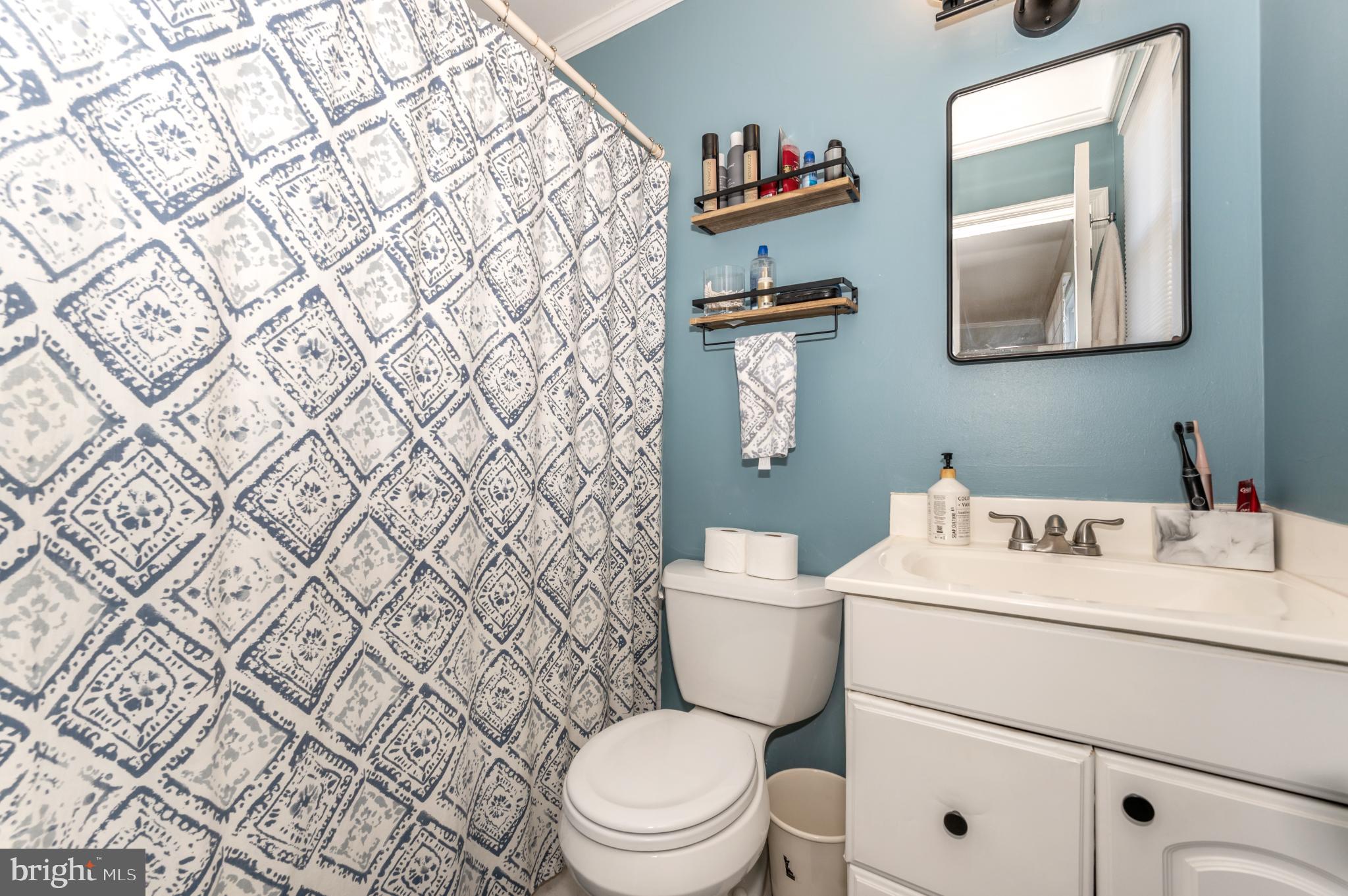 10453 Sweepstakes Road Damascus, MD 20872 - Photo 24 of 56 Charming bathroom with coastal vibes.