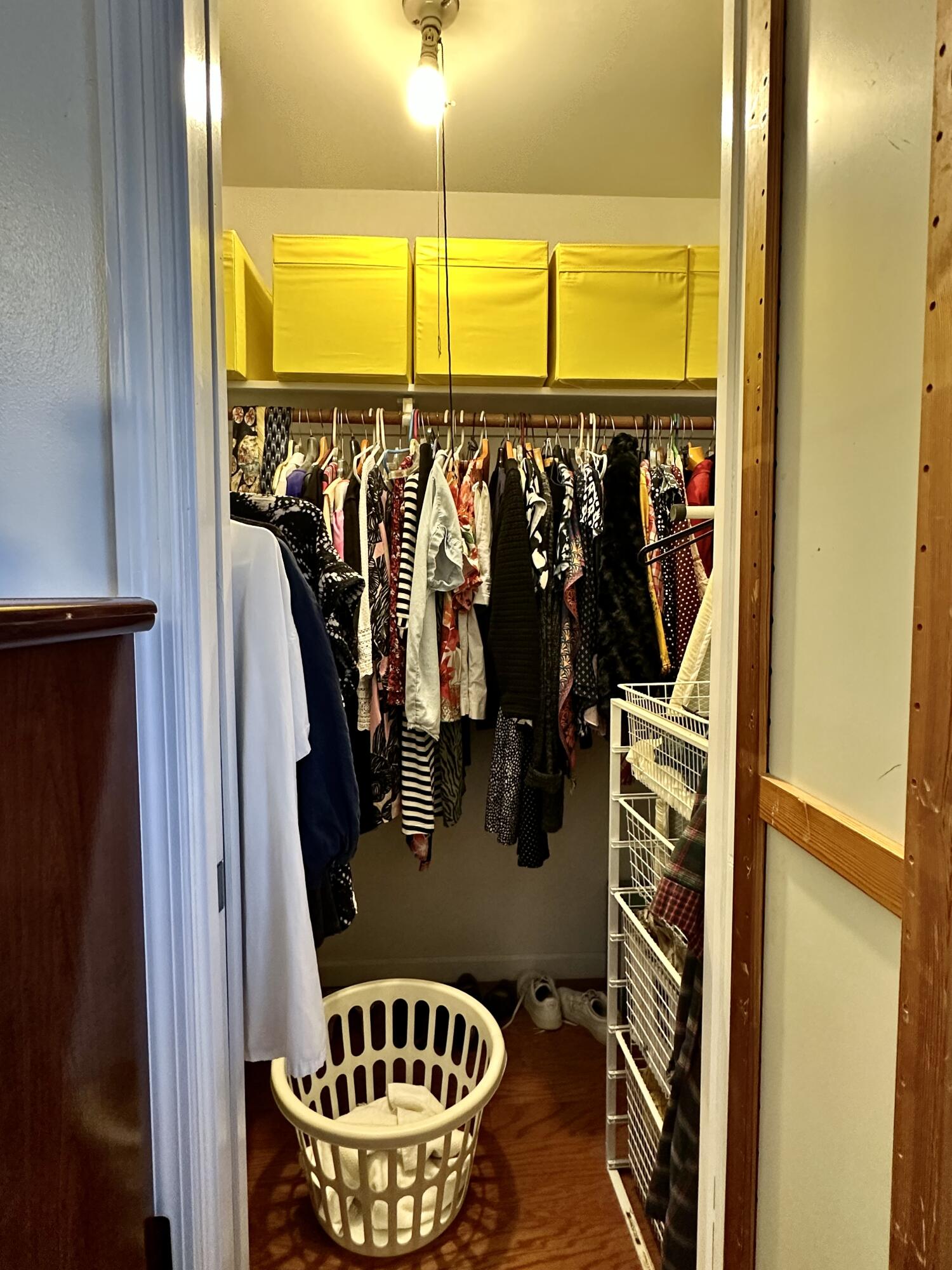 728 Ridge Road, Unit 35 Lantana, FL 33462 - Photo 15 of 35 a view of walk in closet with clothes and shoes