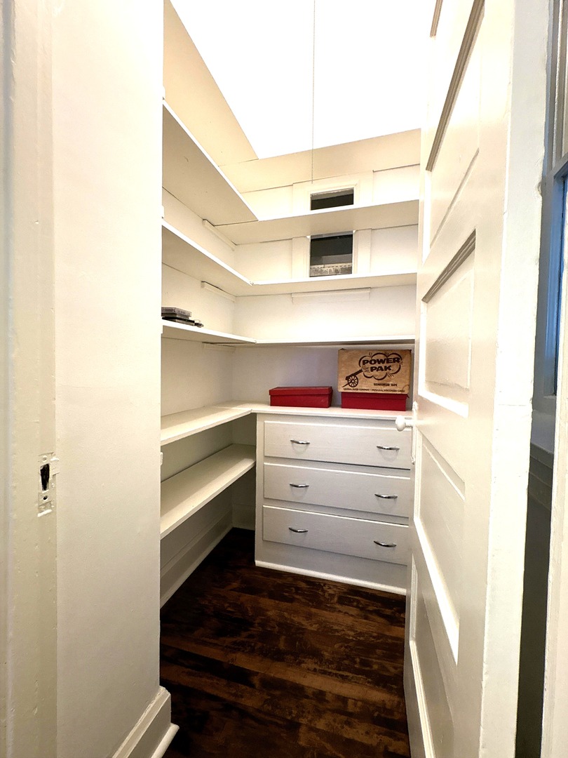 3078 North Davlin Court, Unit 2 Chicago, IL 60618 - Photo 10 of 19 a close up view of walk in closet