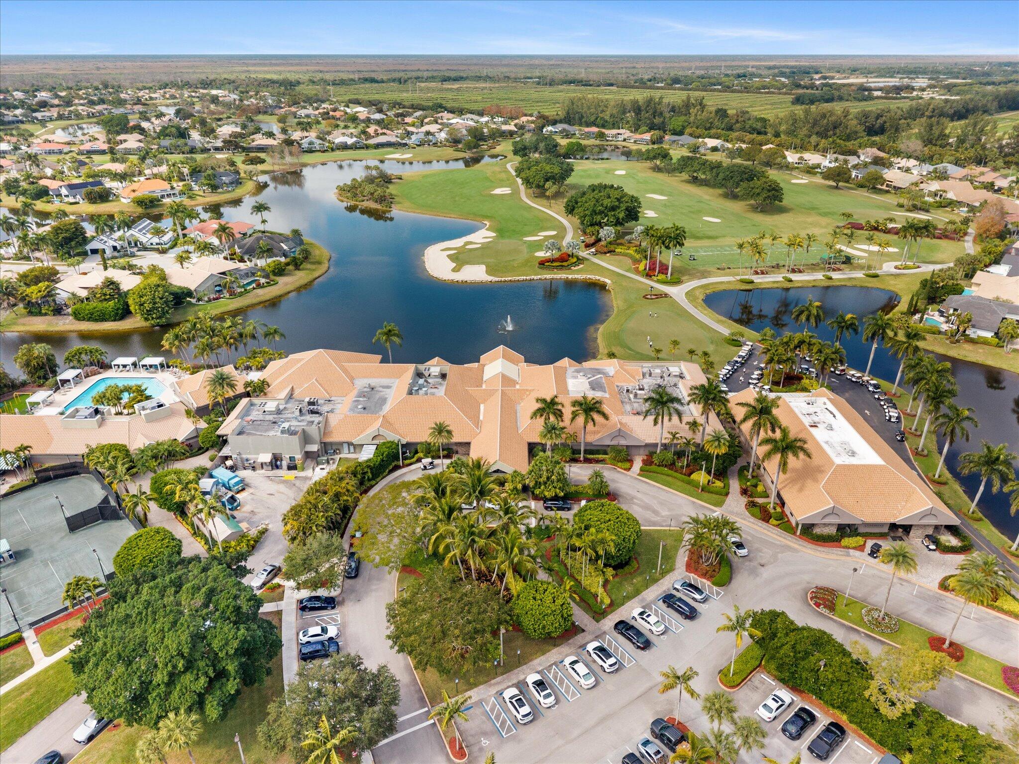 10722 Kirkaldy Lane Boca Raton, FL 33498 - Photo 48 of 76 an aerial view of residential houses with outdoor space