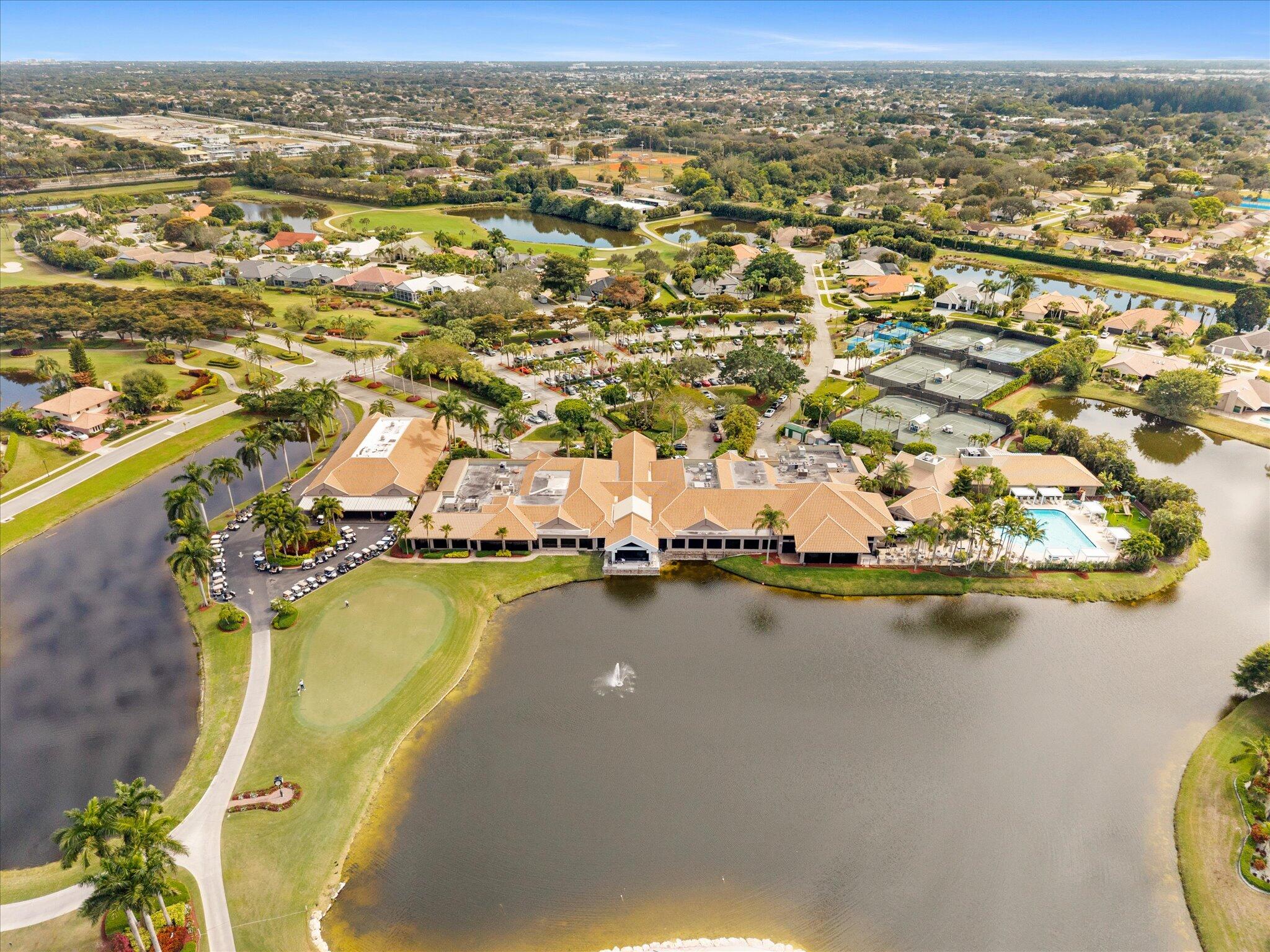 10722 Kirkaldy Lane Boca Raton, FL 33498 - Photo 49 of 76 an aerial view of residential houses with outdoor space