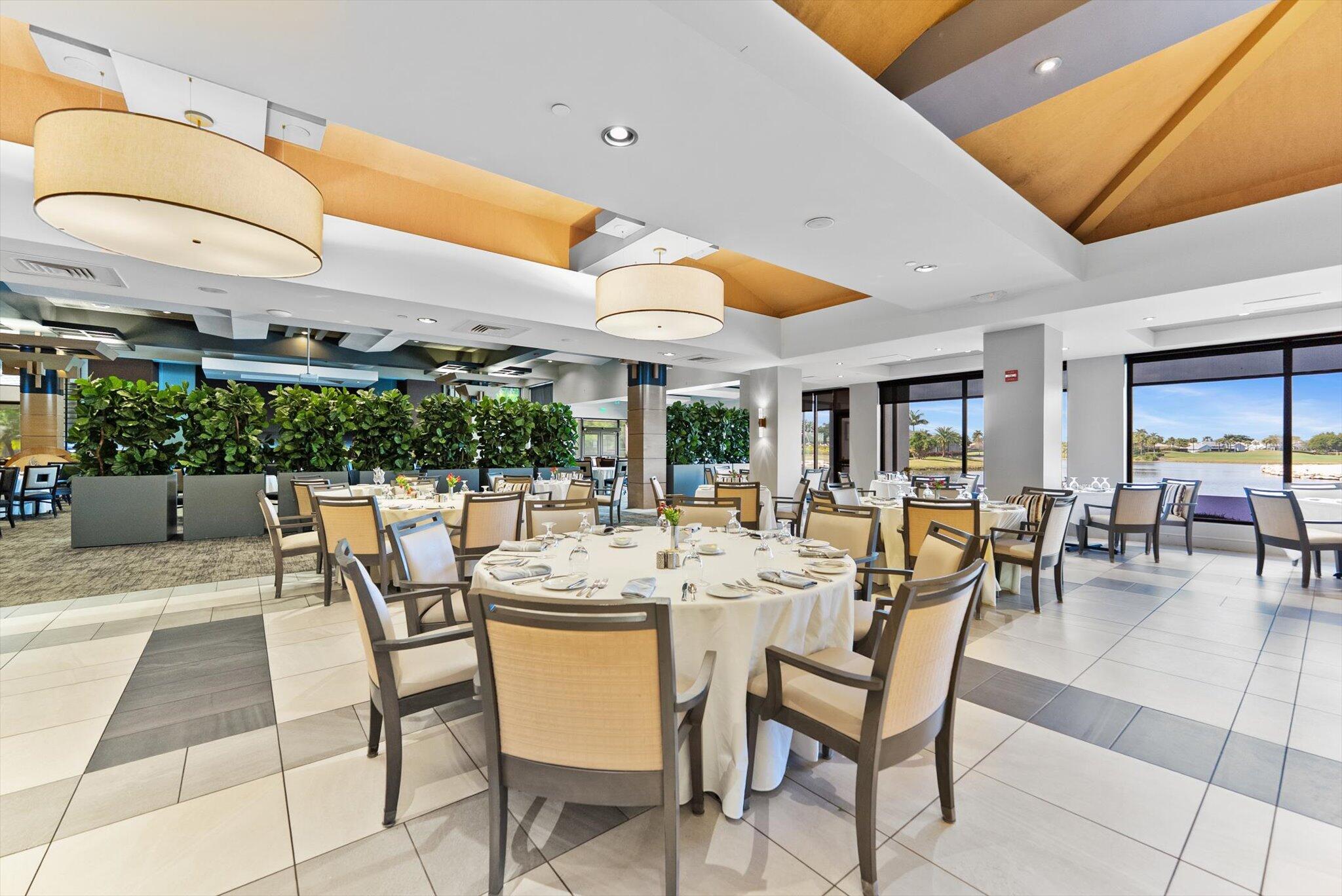 10722 Kirkaldy Lane Boca Raton, FL 33498 - Photo 63 of 76 a outdoor space with lots of tables a garden view and chairs