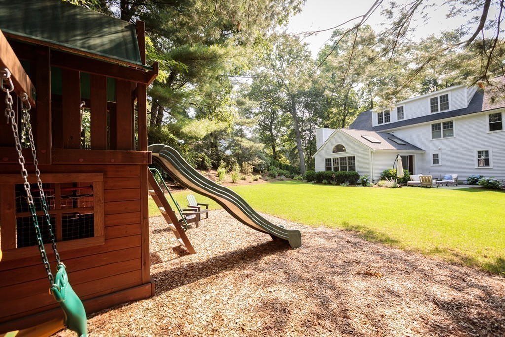 69 Fox Hill Road Wellesley, MA 02481 - Photo 28 of 30 a view of swimming pool with outdoor seating