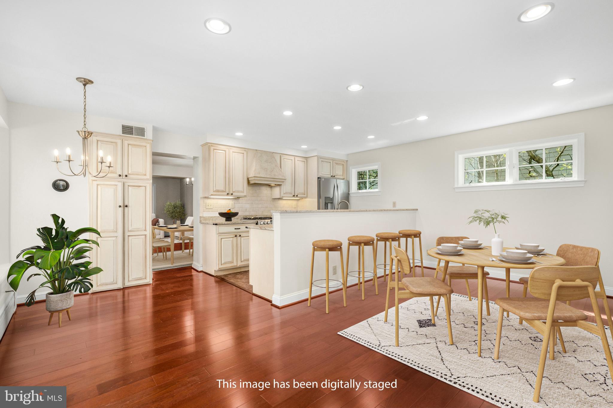 2238 Meridian Street Falls Church, VA 22046 - Photo 14 of 40 Kitchen (Virtually Staged)