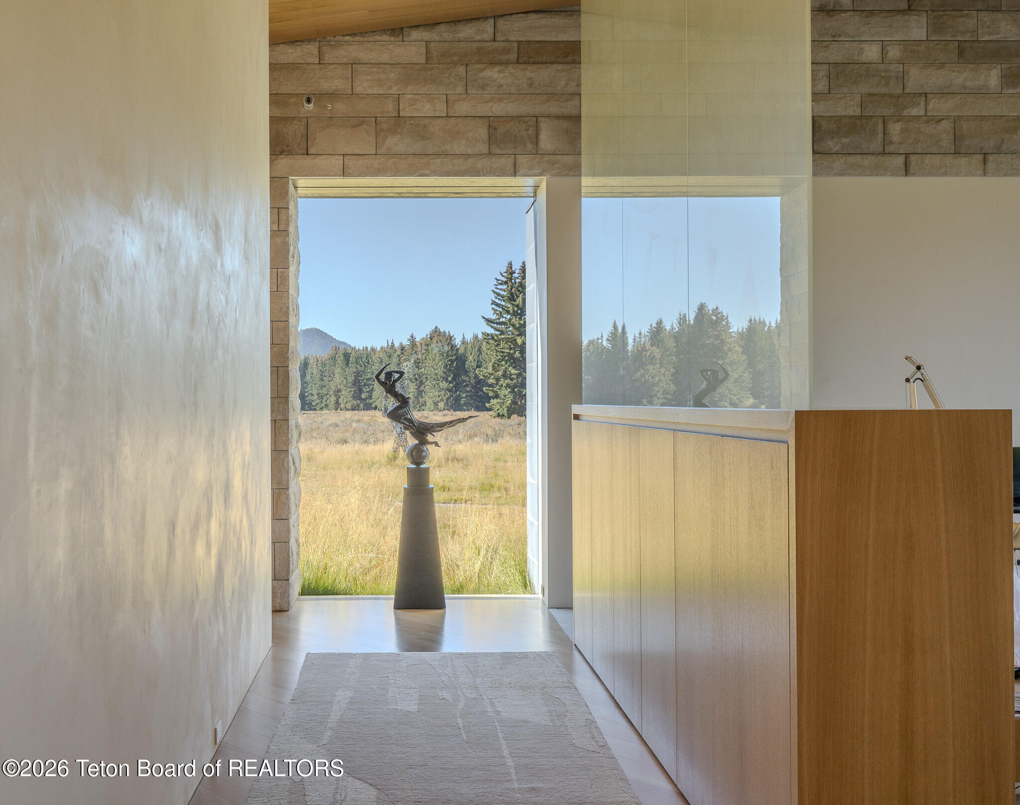 7020 North Bar B Bar River Road Jackson, WY 83001 - Photo 18 of 42 Primary Hallway