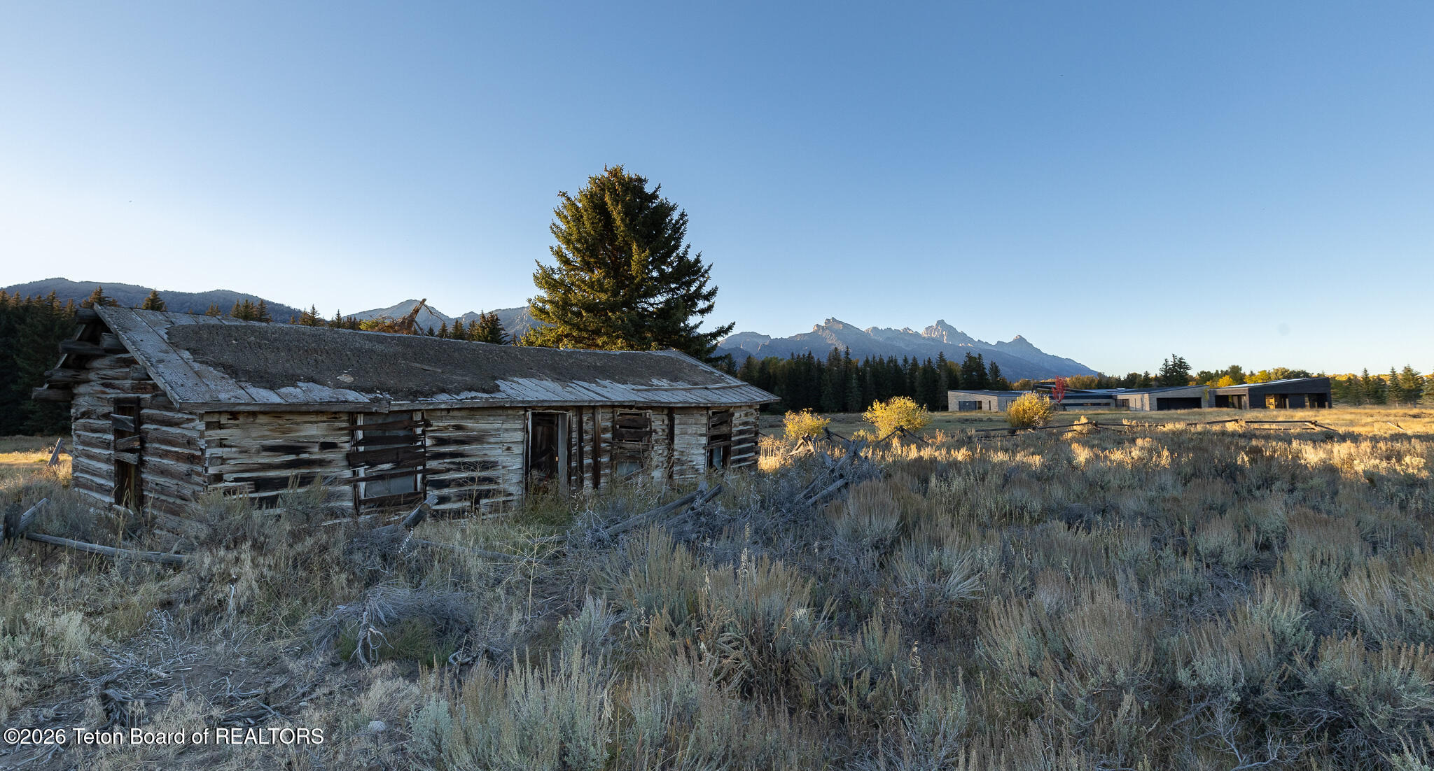 7020 North Bar B Bar River Road Jackson, WY 83001 - Photo 38 of 42 Historic Cabin