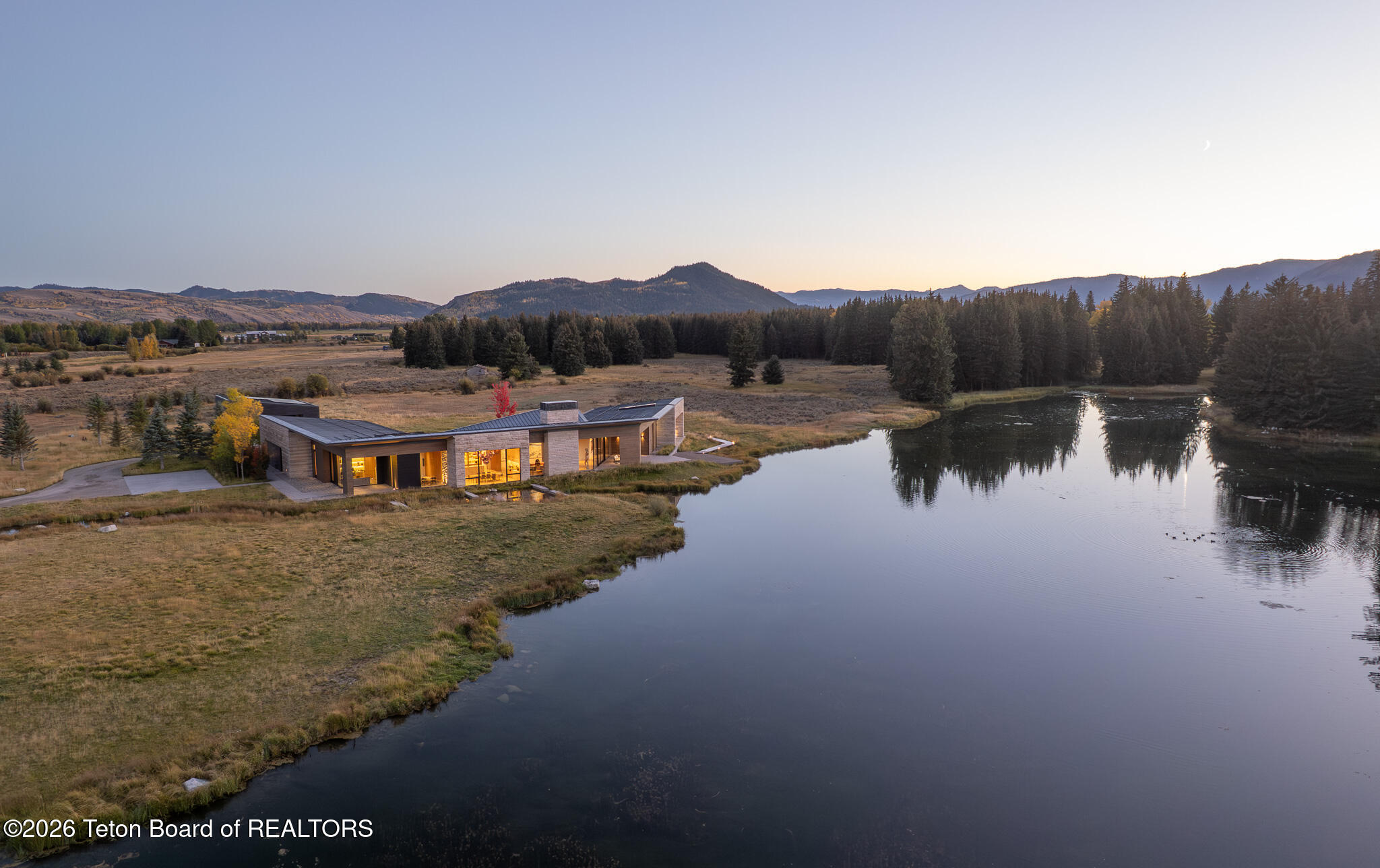 7020 North Bar B Bar River Road Jackson, WY 83001 - Photo 8 of 42 Aerial