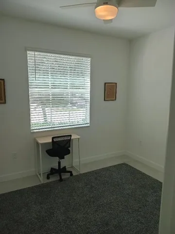 a view of a workspace with a window