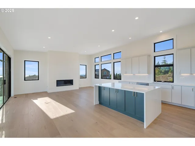 a view of lake and city