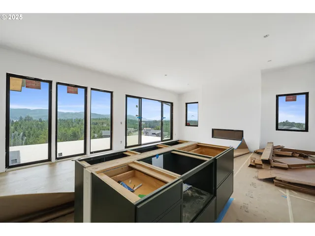 a room with furniture and a window