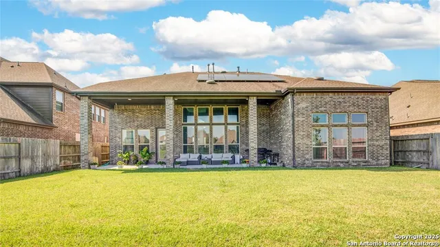 a view of a house with a swimming pool