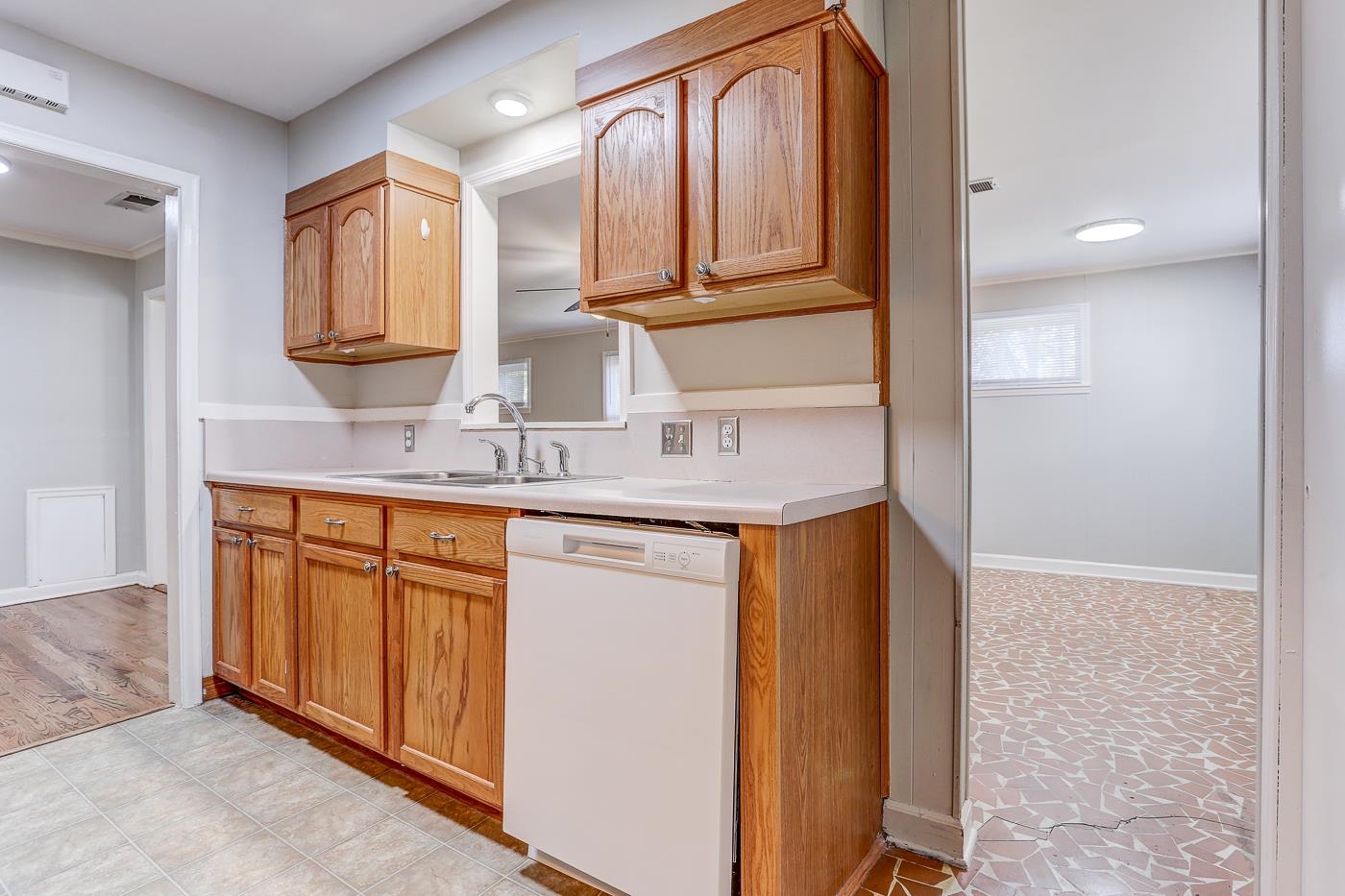1369 Marcia Road Memphis, TN 38117 - Photo 12 of 25 a bathroom with a sink a vanity and a mirror