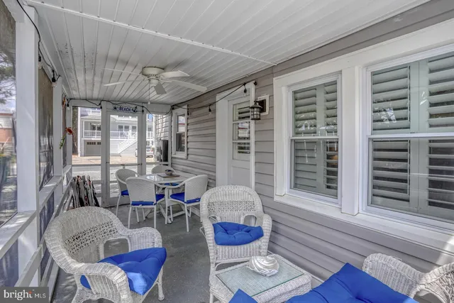 a room with furniture and window