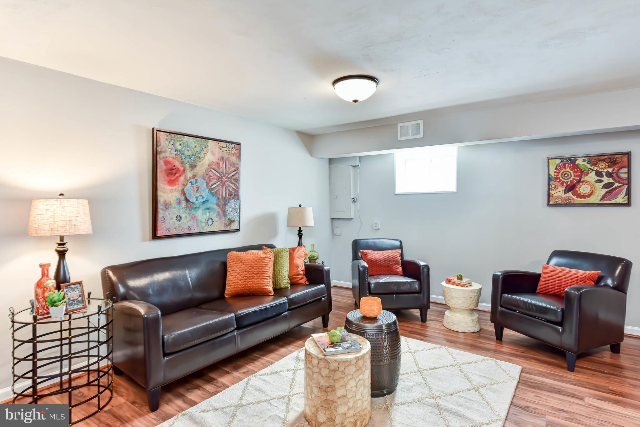 704 West Glebe Road Alexandria, VA 22305 - Photo 19 of 30 Spacious family room in basement