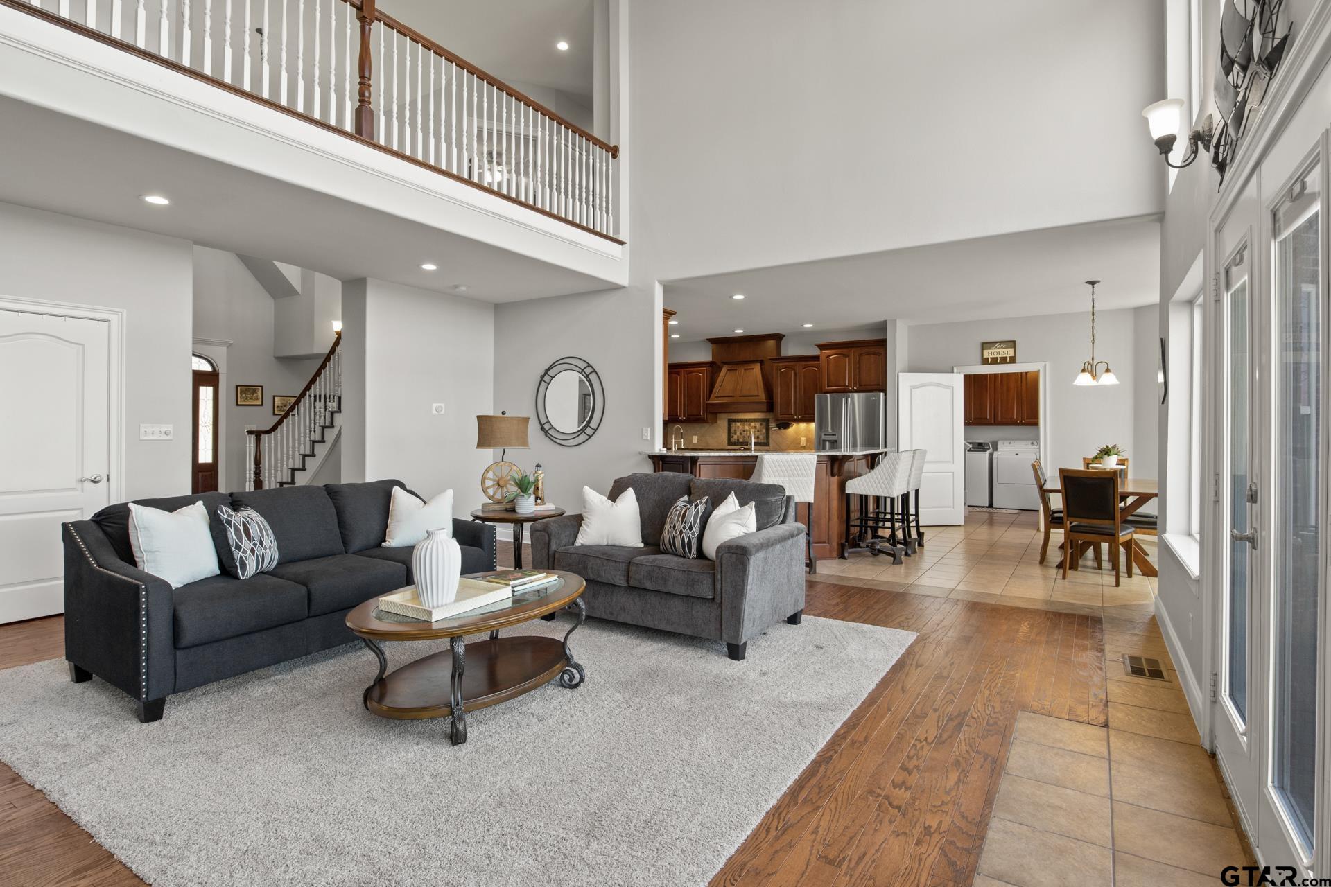 59 Private Road Pittsburg, TX 75686 - Photo 8 of 45 a living room with furniture and a large window