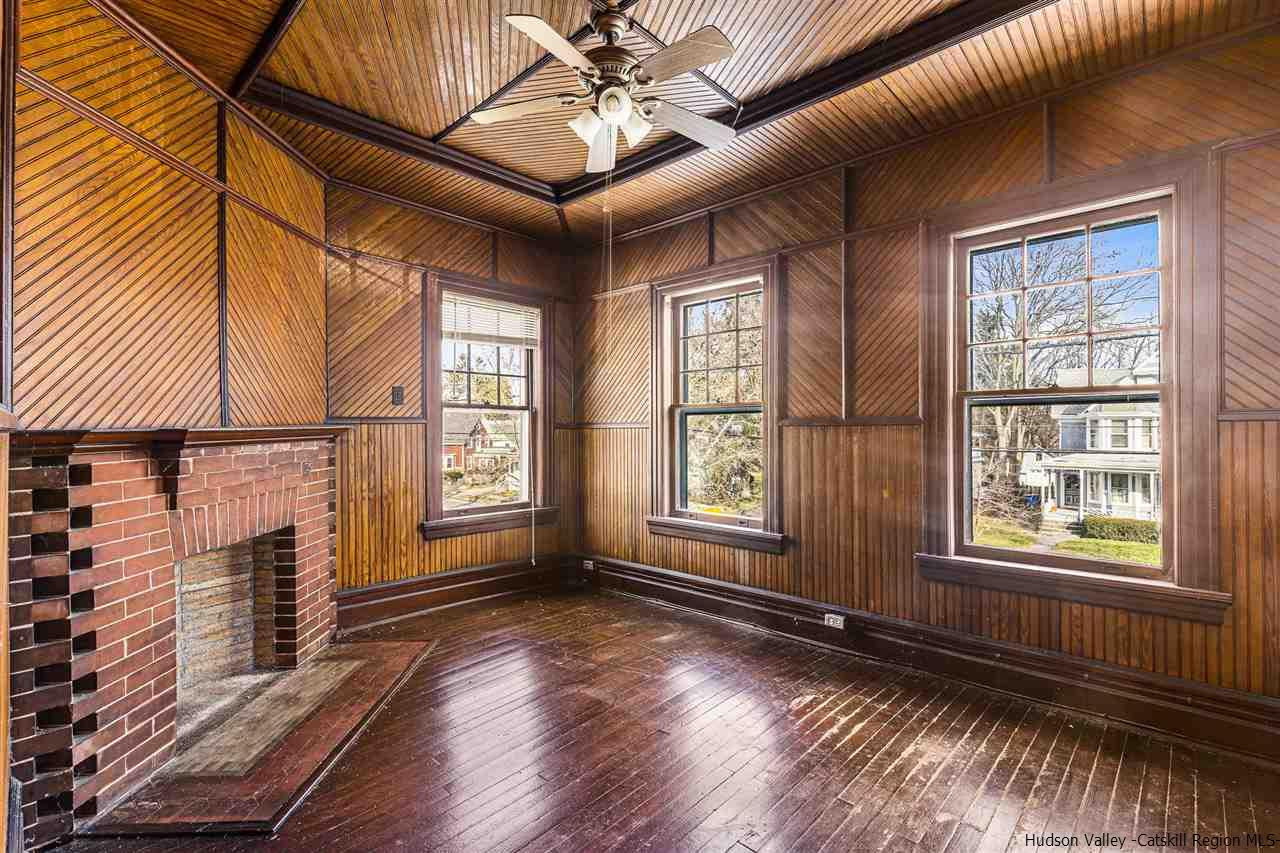 Undisclosed Address Kingston, NY 12401 - Photo 26 of 34 a view of an empty room with wooden floor and a window