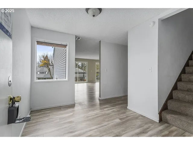a view interior of the house and wooden floor