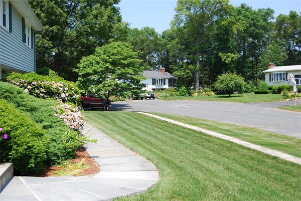 76 Joyce Road Framingham, MA 01701 - Photo 12 of 22 a view of a house with a garden