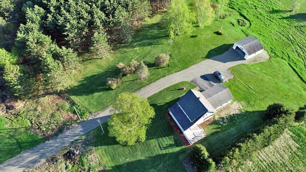 93 Town Line Road Linneus, ME 04730 - Photo 15 of 89 farm-wood-land-drone-me