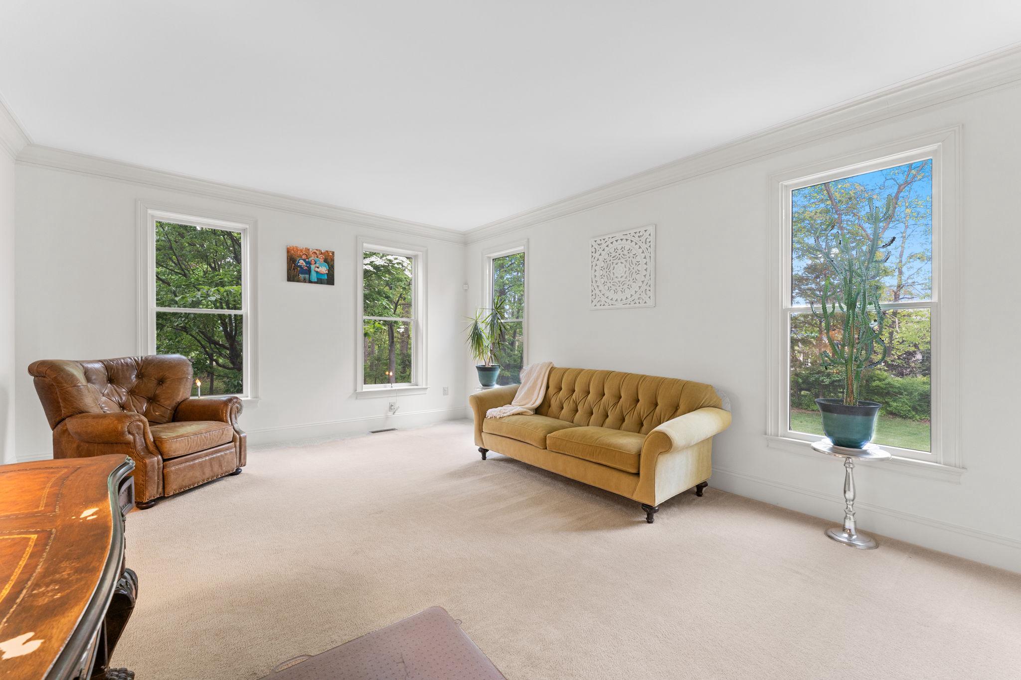 912 Ashbourne Way Schwenksville, PA 19473 - Photo 7 of 45 Private Wooded Views in the Formal Living Room
