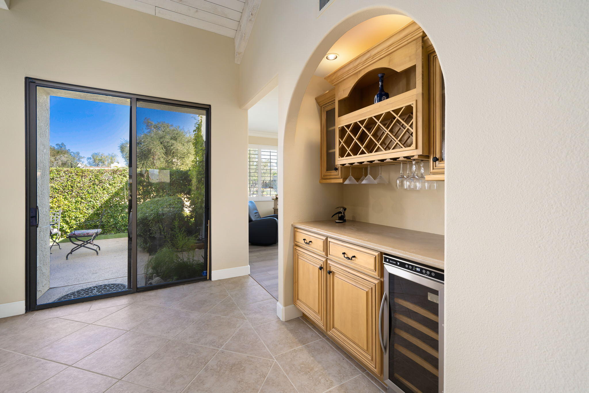818 Inverness Drive Rancho Mirage, CA 92270 - Photo 16 of 43 a kitchen with a window and a sink