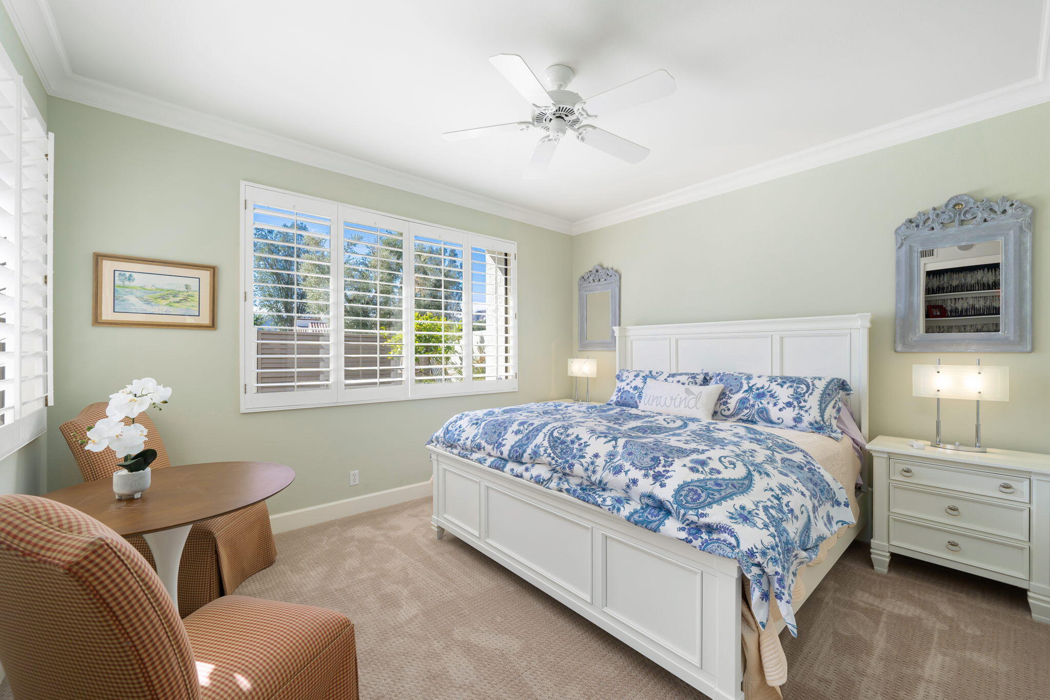 818 Inverness Drive Rancho Mirage, CA 92270 - Photo 34 of 43 a bedroom with a bed and window