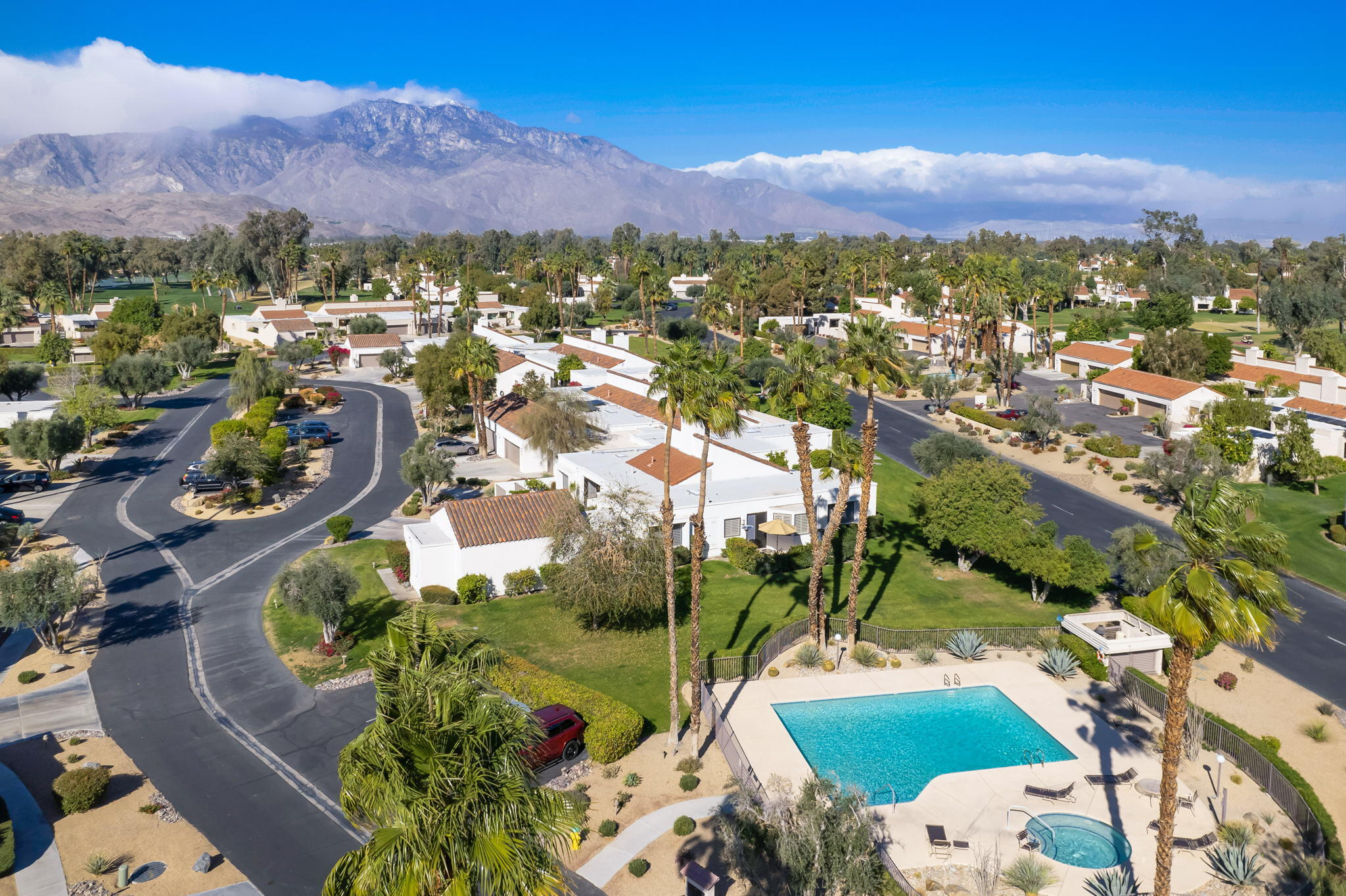 818 Inverness Drive Rancho Mirage, CA 92270 - Photo 43 of 43 a view of a city with a lake