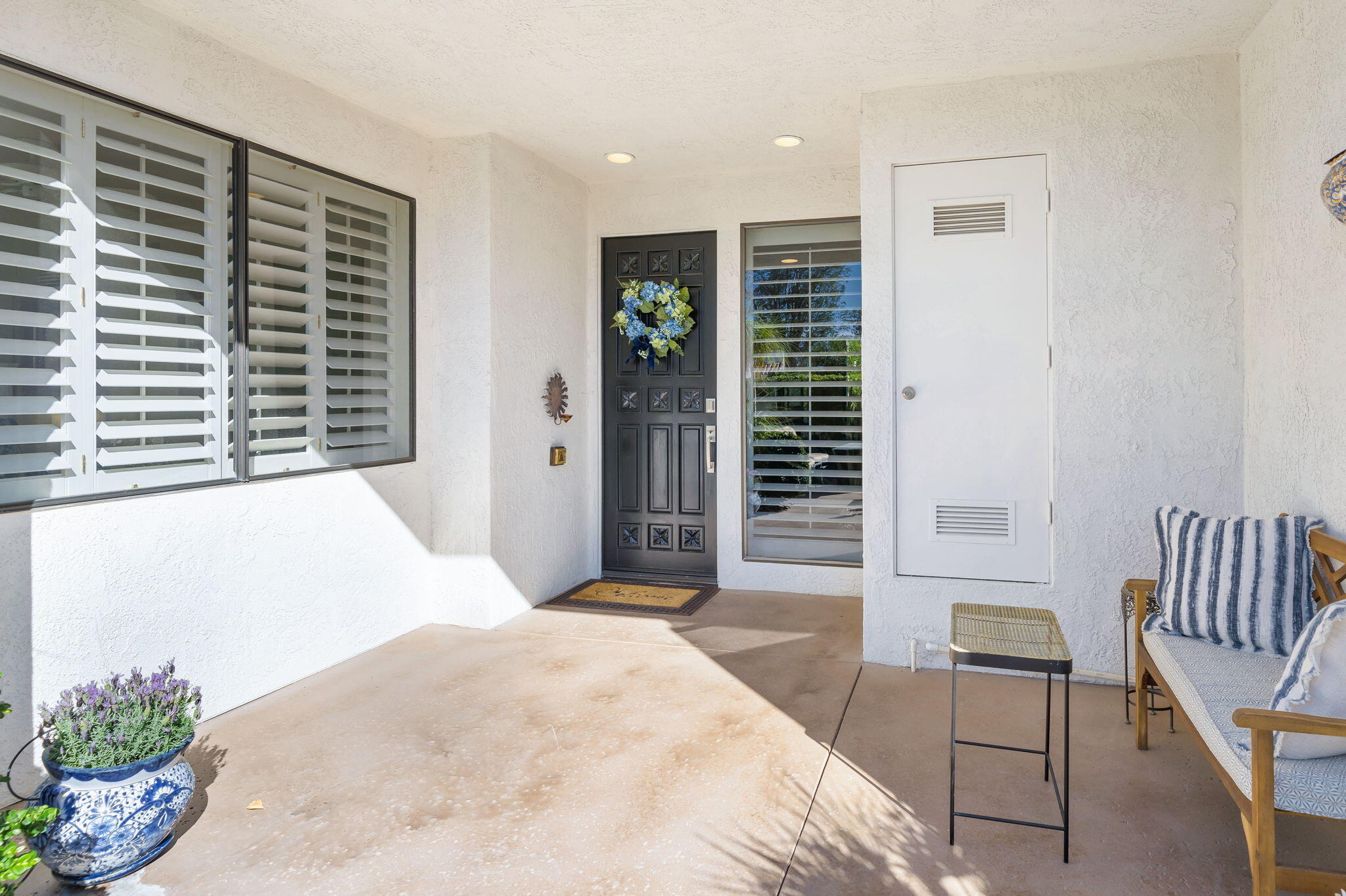 818 Inverness Drive Rancho Mirage, CA 92270 - Photo 9 of 43 a bedroom with furniture and window