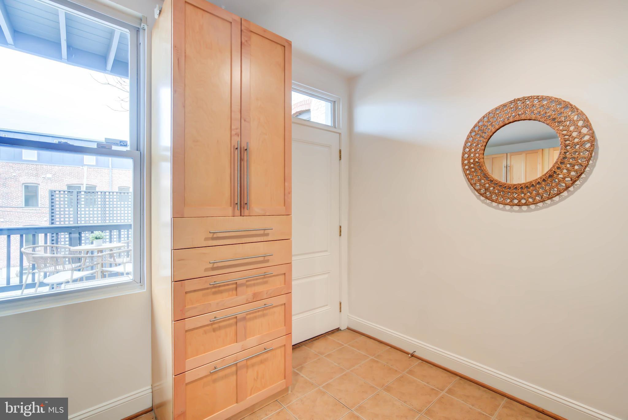 1111 Fairmont Street Northwest Washington, DC 20009 - Photo 13 of 55 Custom Built in Pantry & Additional Storage