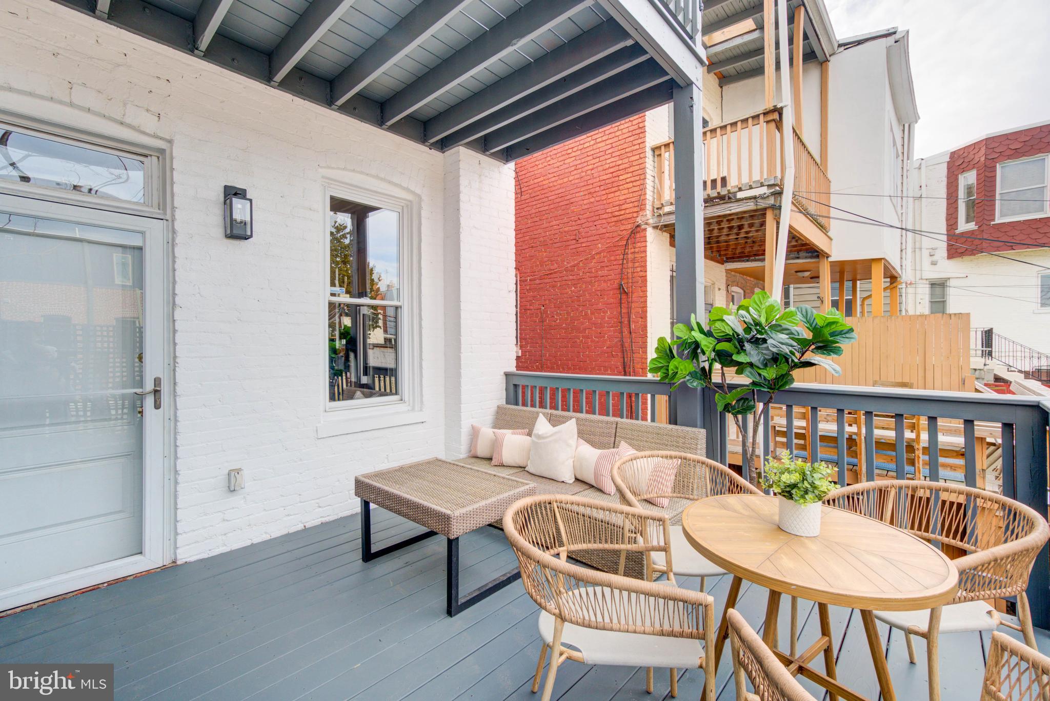 1111 Fairmont Street Northwest Washington, DC 20009 - Photo 15 of 55 Two Tier Rear Deck