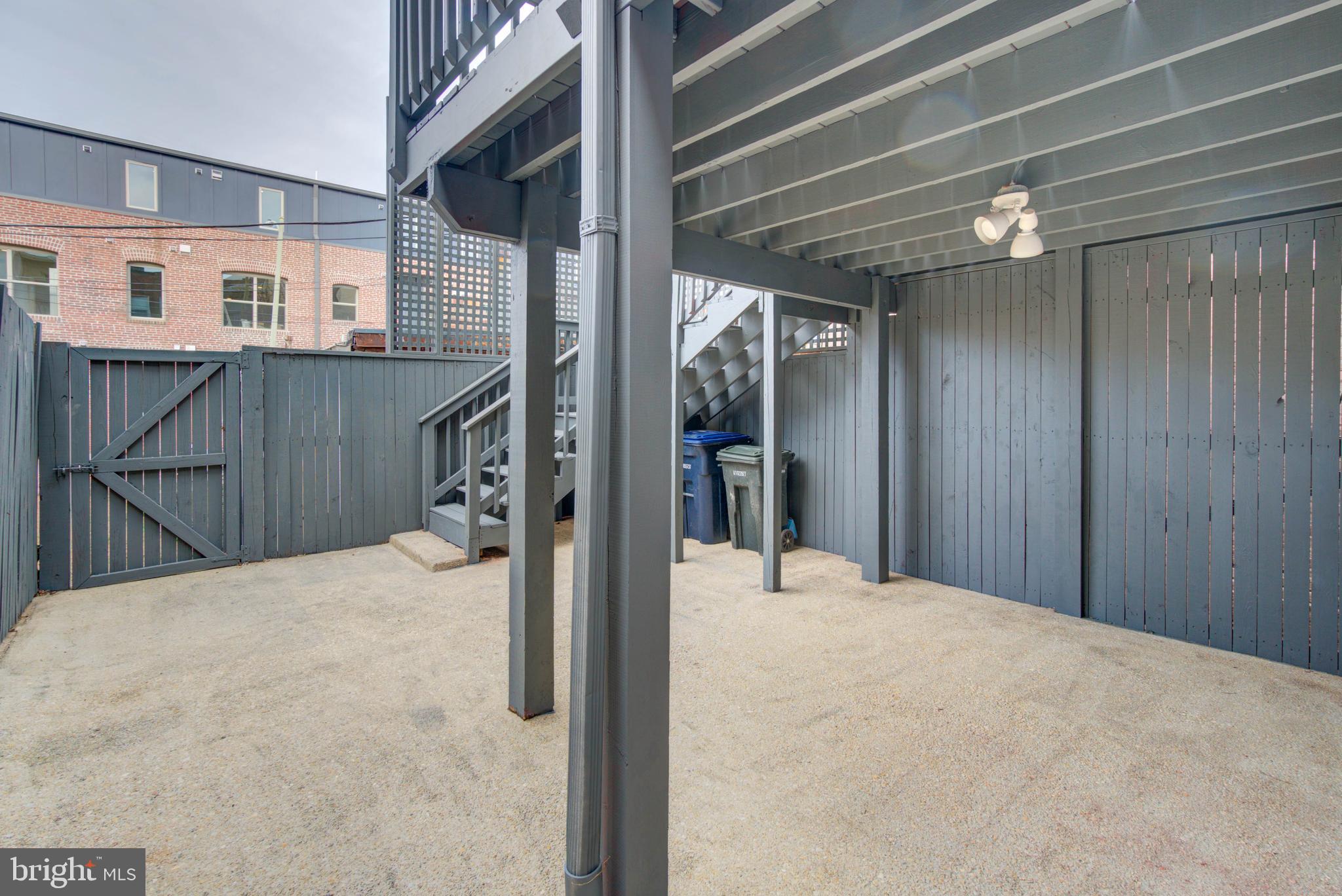1111 Fairmont Street Northwest Washington, DC 20009 - Photo 17 of 55 Large Lower Patio- Perfect Outdoor Living Room