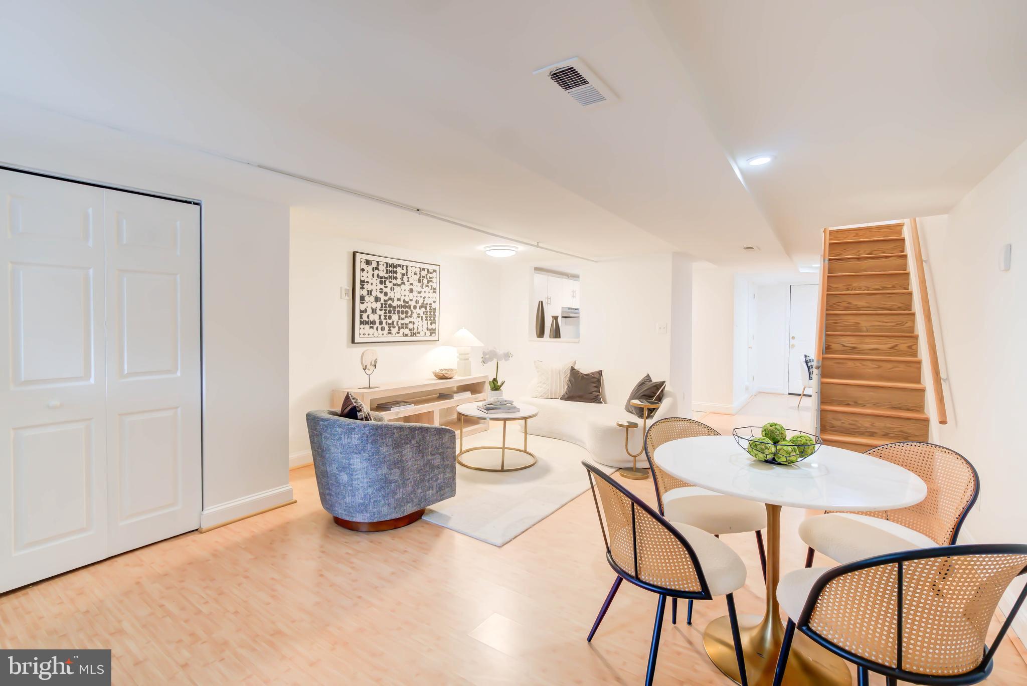 1111 Fairmont Street Northwest Washington, DC 20009 - Photo 40 of 55 Separately Metered Lower Level w Connecting Stairs