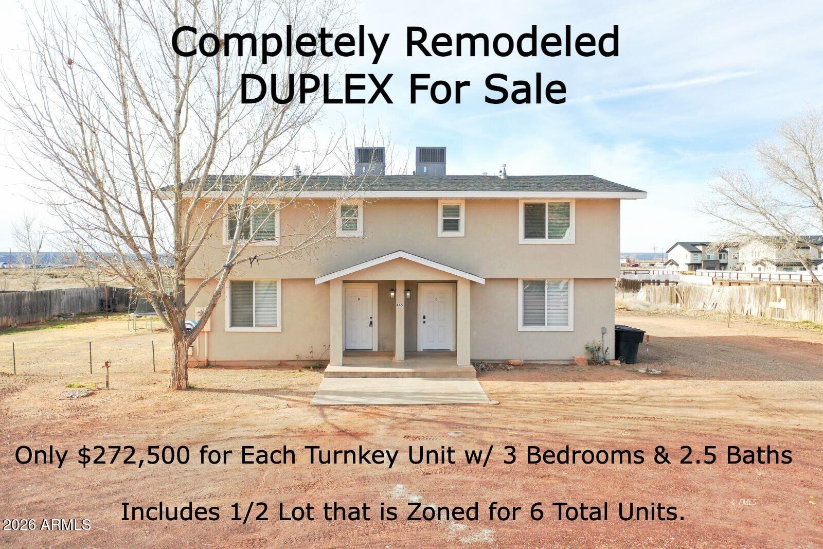 Duplex Front .jpg For Sale