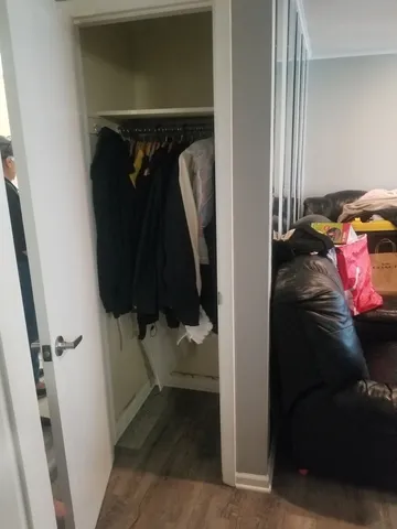 a view of walk in closet