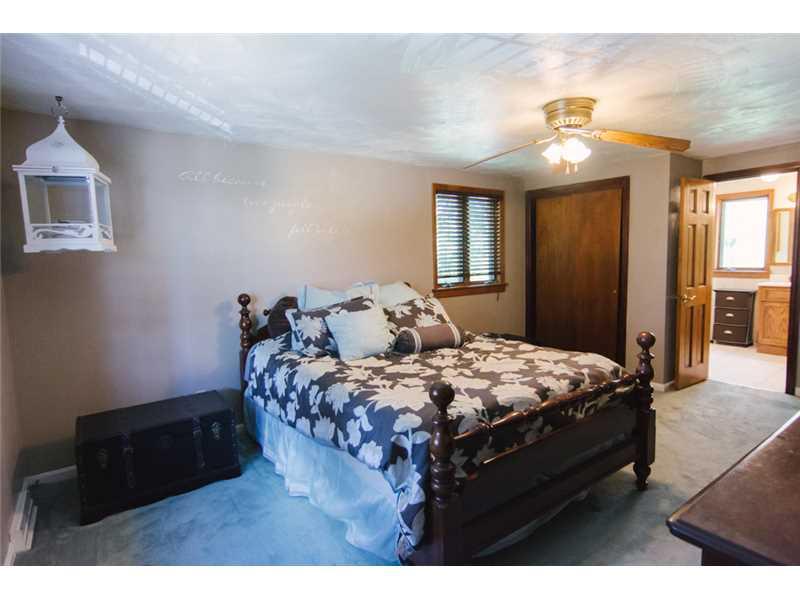 5211 Meadowcrest Road Baldwin, PA 15236 - Photo 14 of 25 Master Bedroom. Notice all the wood trim and plaster walls