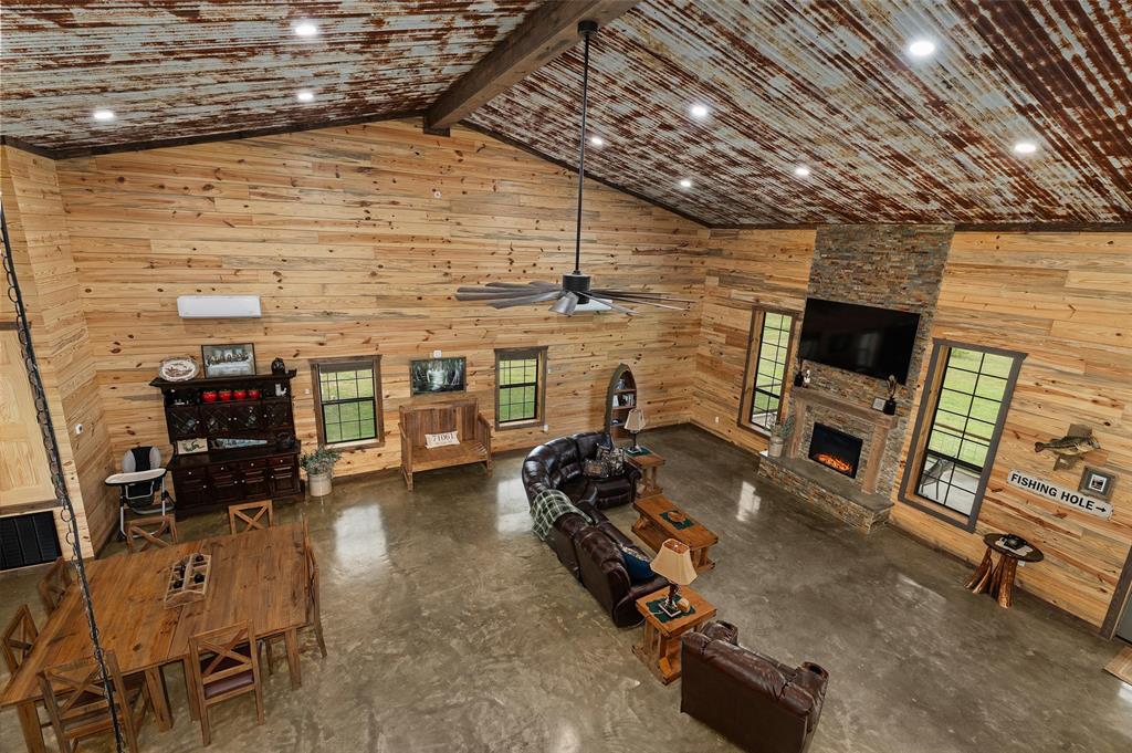 10220 Thornapple Road Oil City, LA 71061 - Photo 26 of 35 view from loft