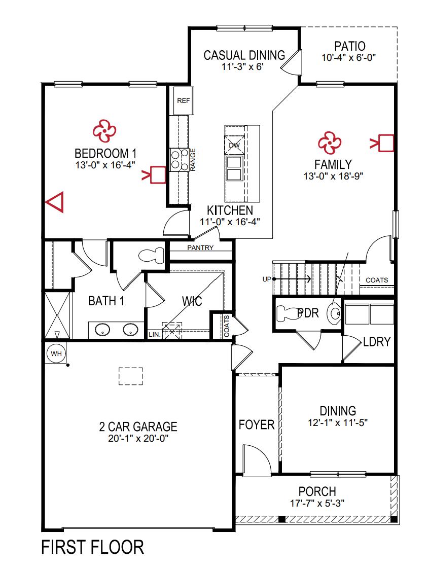 158 Lindsell Road Athens, TN 37303 - Photo 2 of 3 Salem floor plan 1