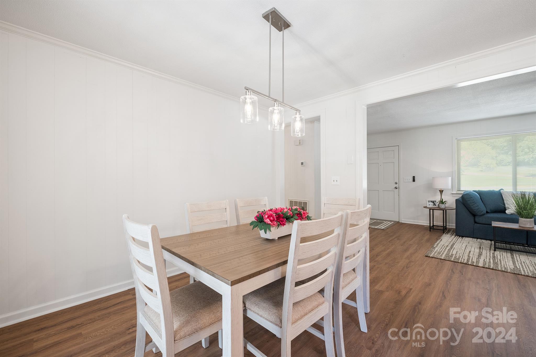 507 Shue Road China Grove, NC 28023 - Photo 14 of 34 a view of a dining room with furniture and wooden floor