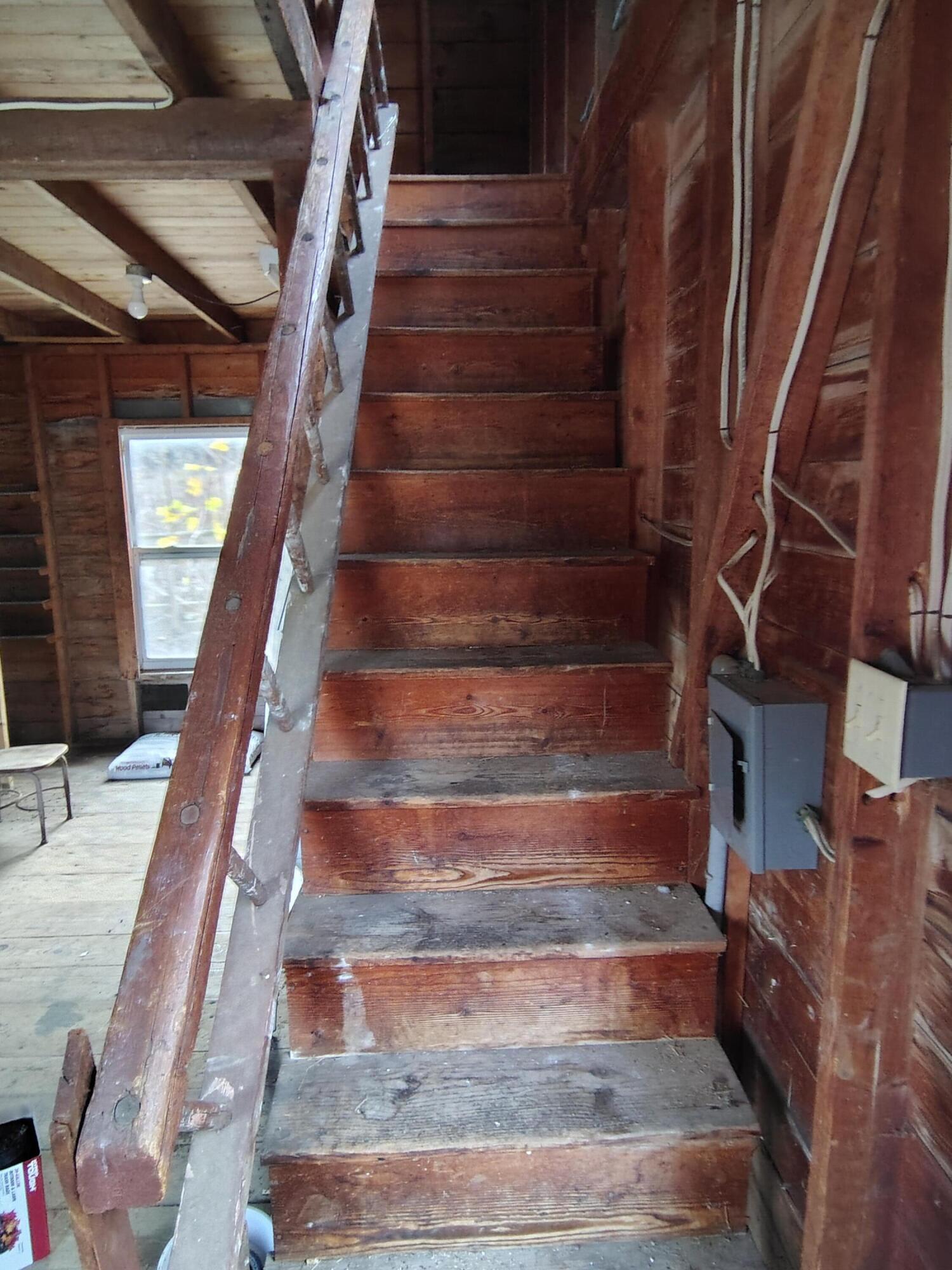 661 Herrick Road Sedgwick, ME 04673 - Photo 35 of 63 Stairs to storage