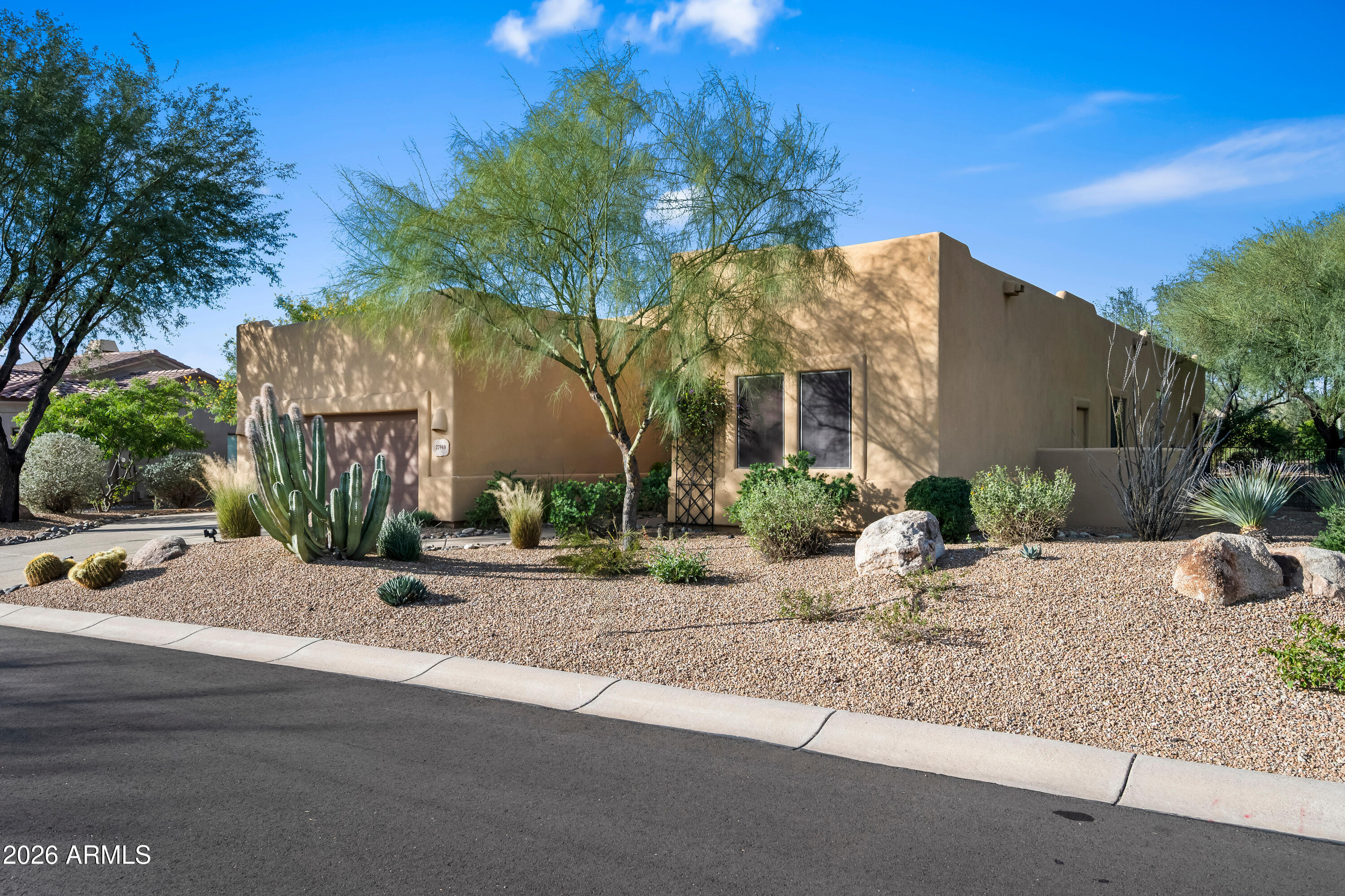 27940 North Walnut Creek Road Rio Verde, AZ 85263 - Photo 2 of 38 a view of a house with a tree in front