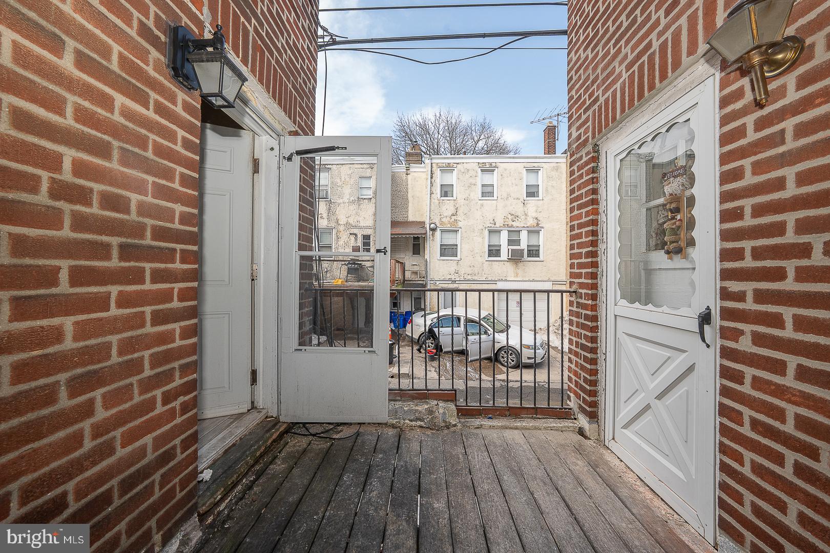 232 Copley Road Upper Darby, PA 19082 - Photo 47 of 47 a view of a balcony with wooden floor