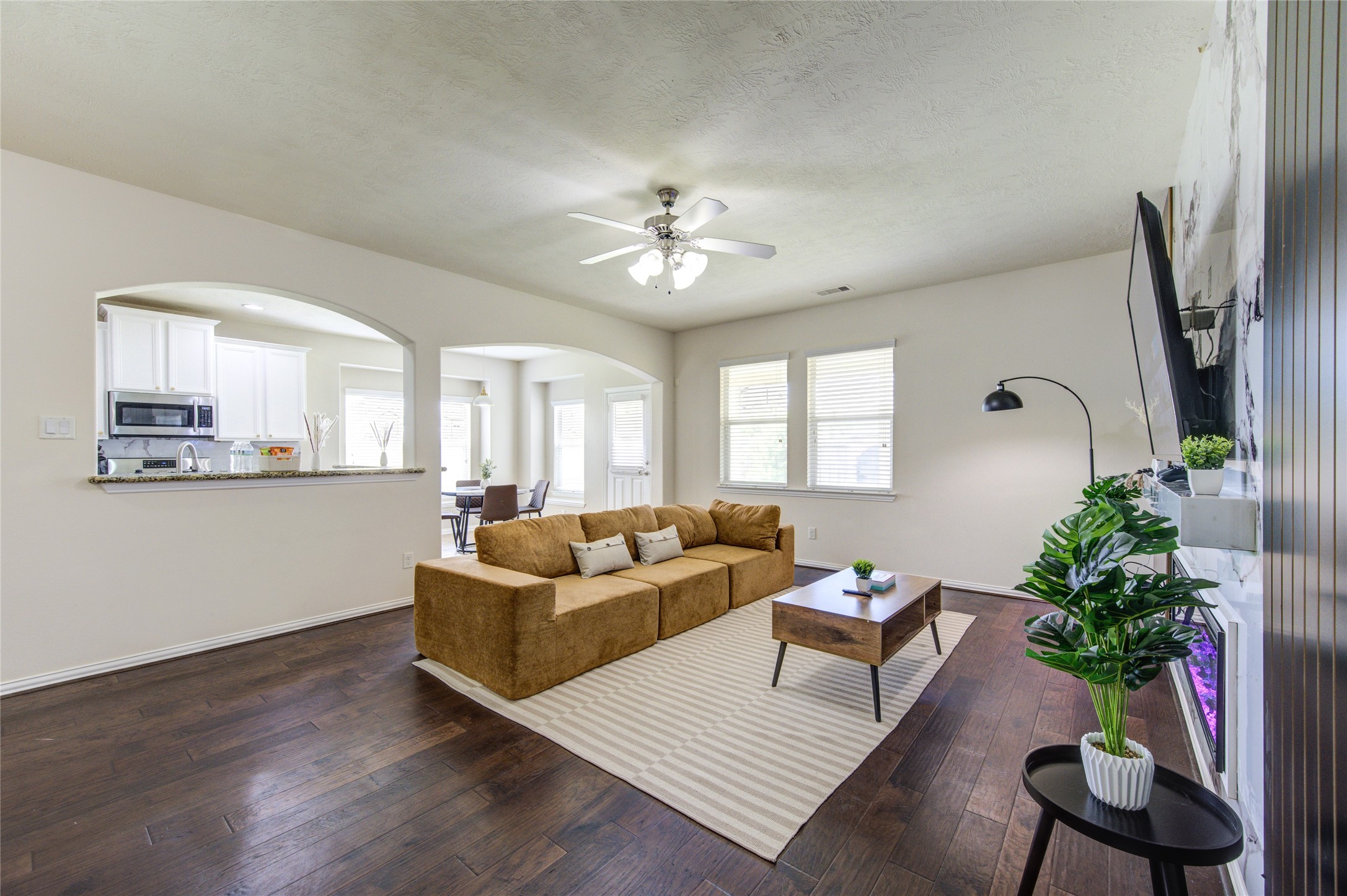 4211 Tristan Ridge Lane Katy, TX 77449 - Photo 15 of 31 a living room with furniture and a large window