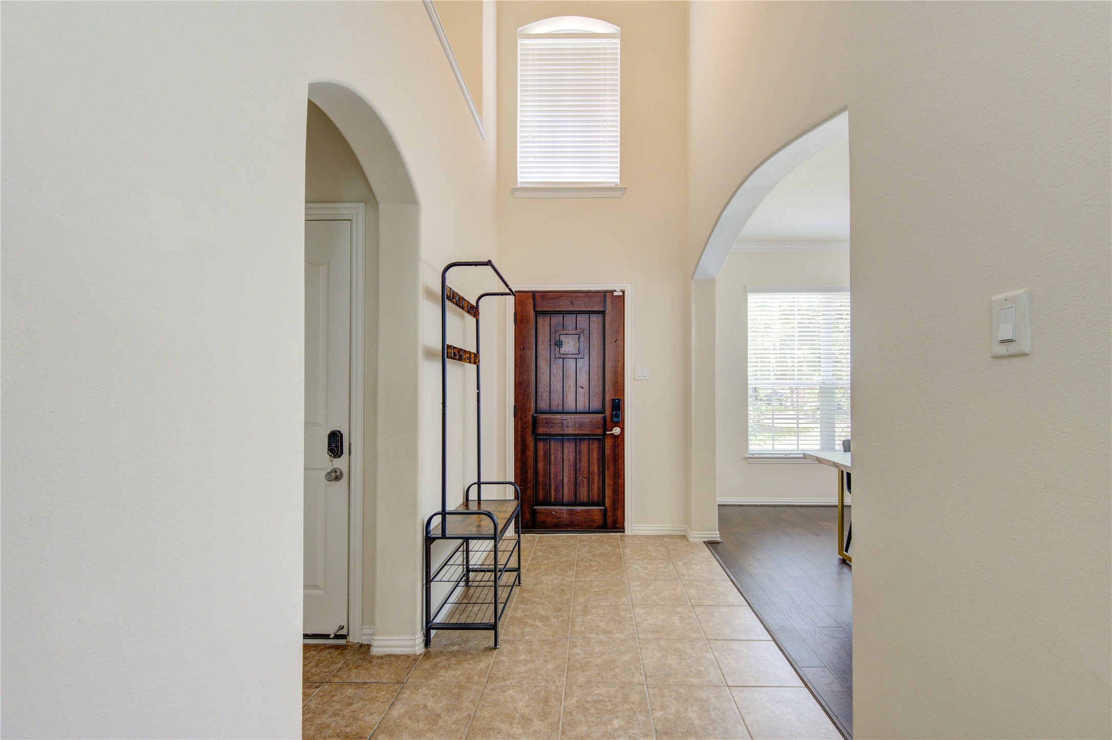 4211 Tristan Ridge Lane Katy, TX 77449 - Photo 4 of 31 a view of an entryway with wooden floor