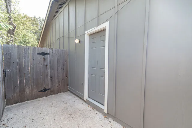 a view of a small space