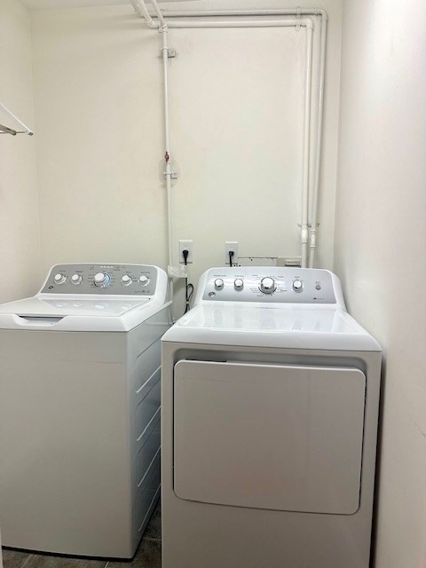 52 County Road, Unit 8 Mattapoisett, MA 02739 - Photo 11 of 19 a utility room with dryer and washer