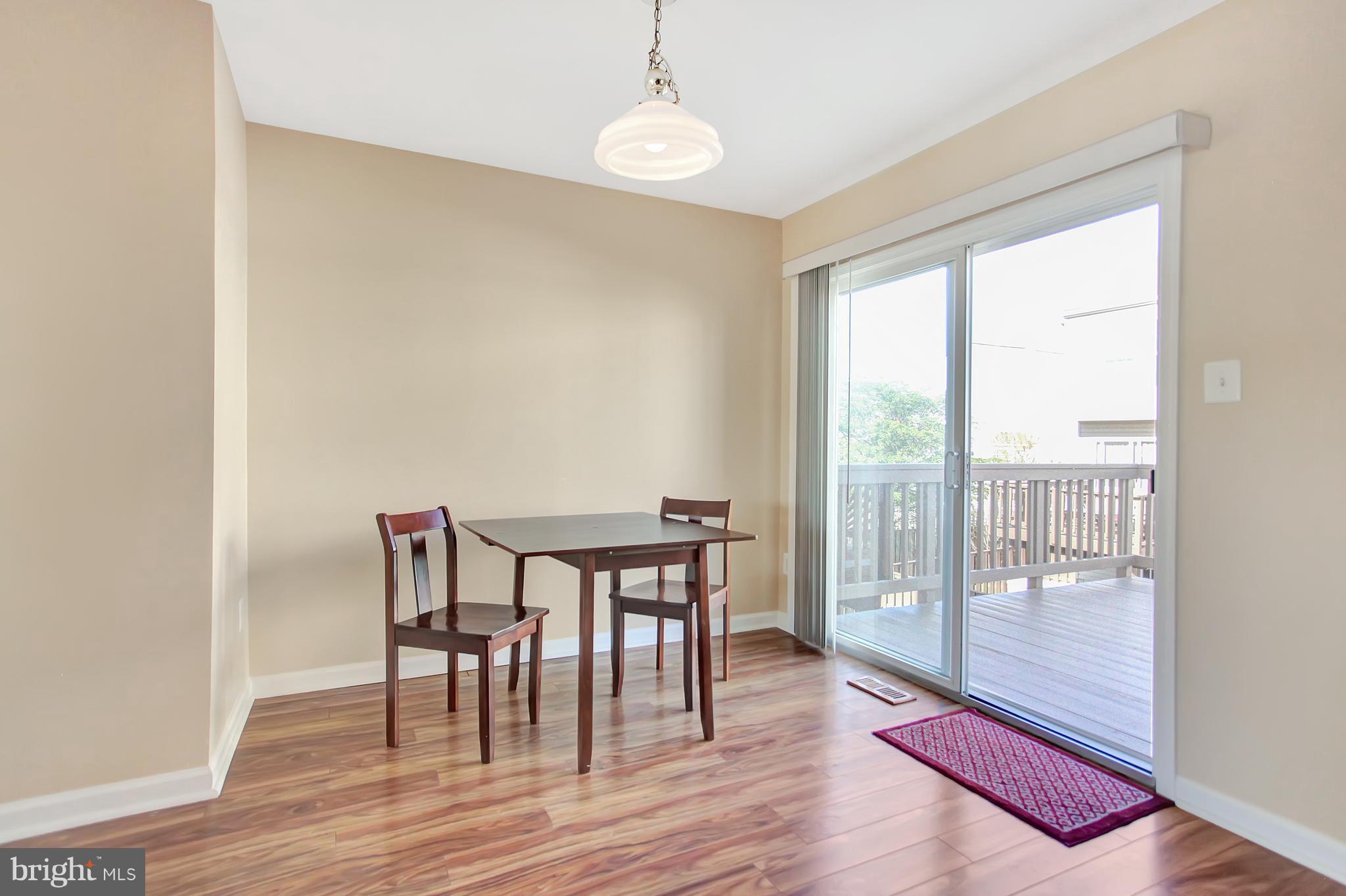6496 Topsails Lane Springfield, VA 22150 - Photo 13 of 21 Kitchen Breakfast Room Looks Out To Deck