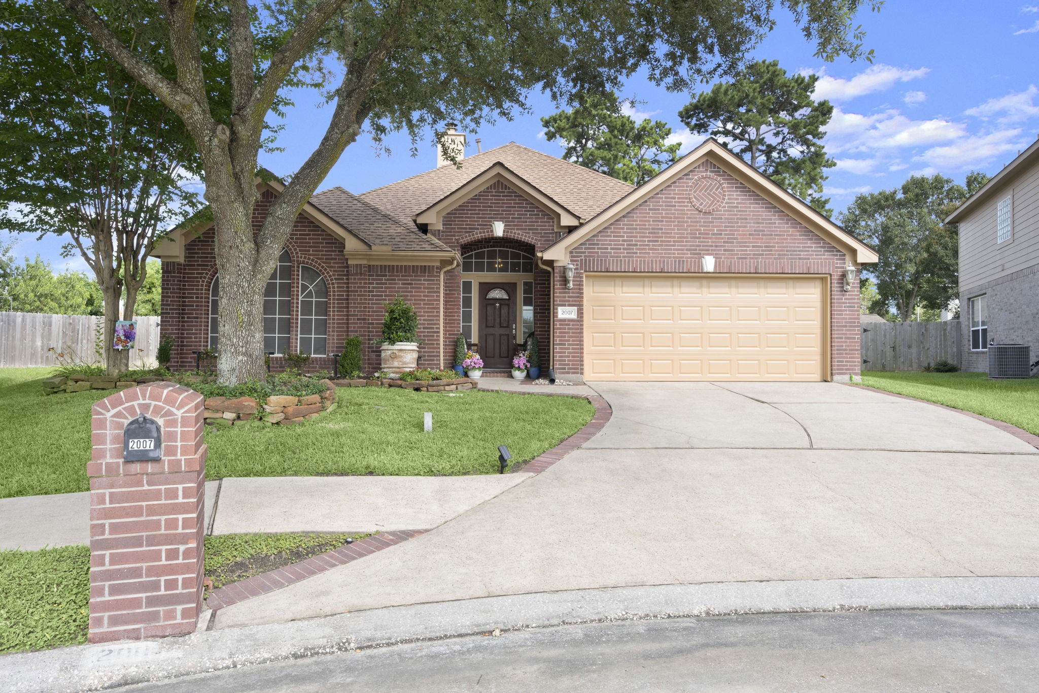 2007 Louetta Spring Drive Spring, TX 77388 - Photo 1 of 50 Welcome home to this beautifully maintained traditional home tucked away on a spacious cul-de-sac lot in Louetta Woods. Professional landscaping and timeless curb appeal create a warm first impression.