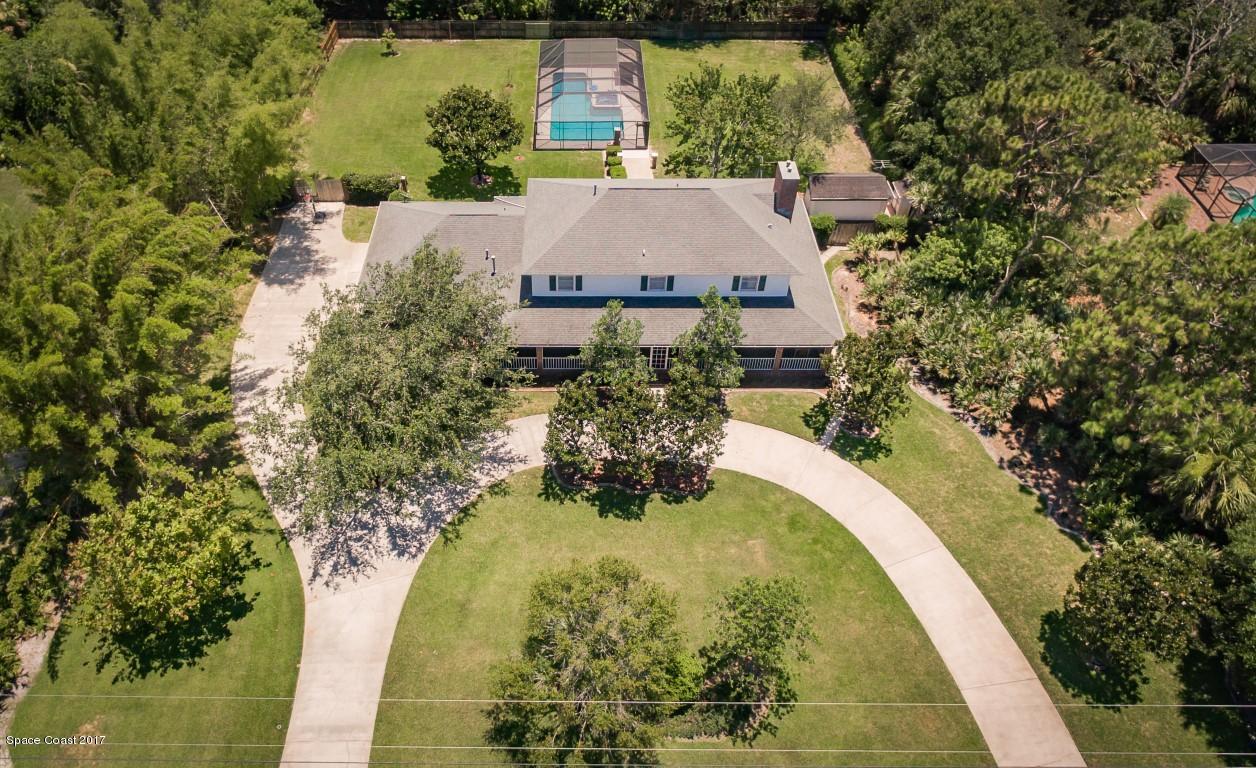 3999 Sparrow Hawk Road Melbourne, FL 32934 - Photo 1 of 25 AERIAL1