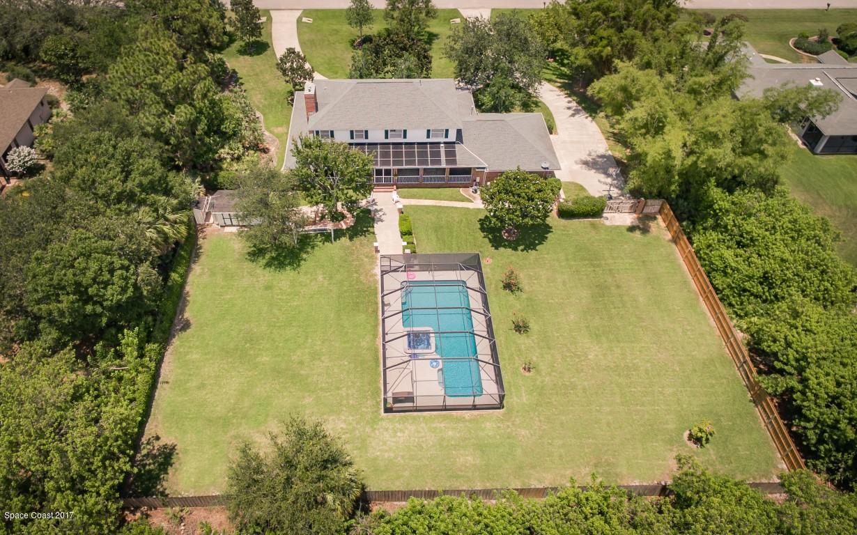 3999 Sparrow Hawk Road Melbourne, FL 32934 - Photo 2 of 25 AERIAL2
