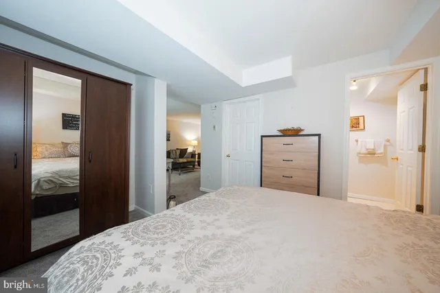 a backyard of a house with lots of trees